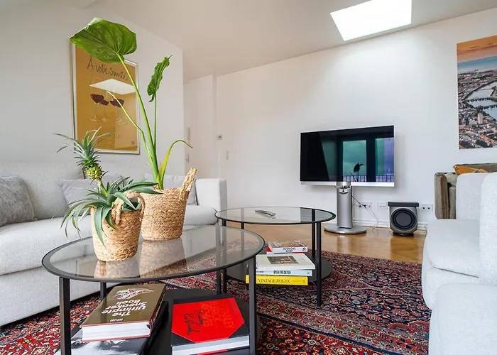 Penthouse With Panoramic Private Terrace Lejlighed København