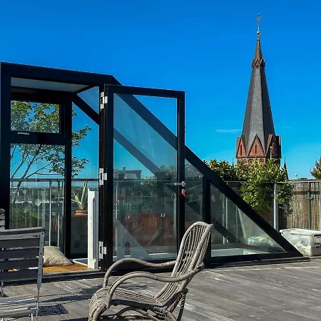 Penthouse With Panoramic Private Terrace Koppenhága