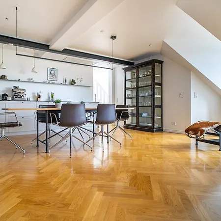 Penthouse With Panoramic Private Terrace * Kopenhagen