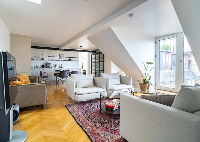 Apartmán Penthouse With Panoramic Private Terrace