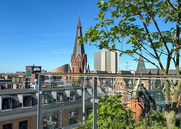 Apartmán Penthouse With Panoramic Private Terrace Kodaň