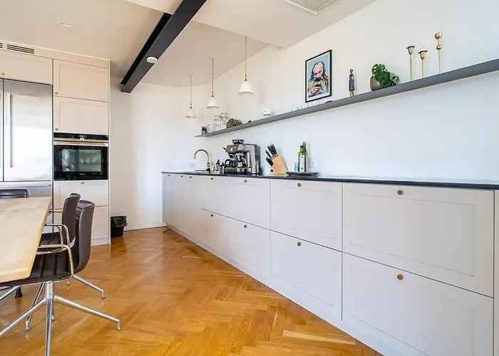 아파트 Penthouse With Panoramic Private Terrace