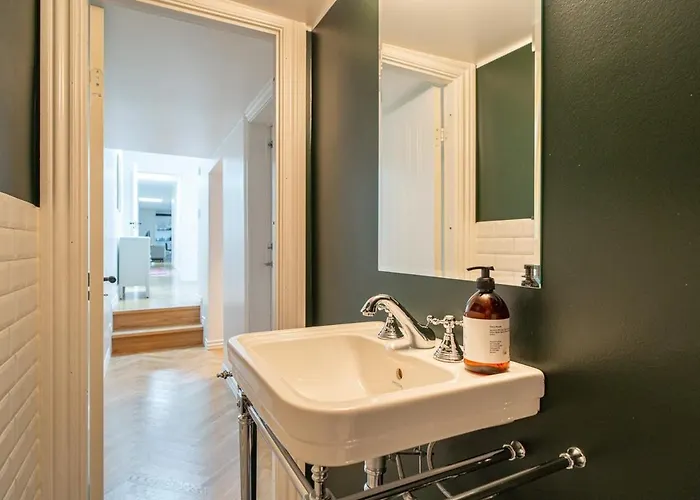 Penthouse With Panoramic Private Terrace 아파트 코펜하겐