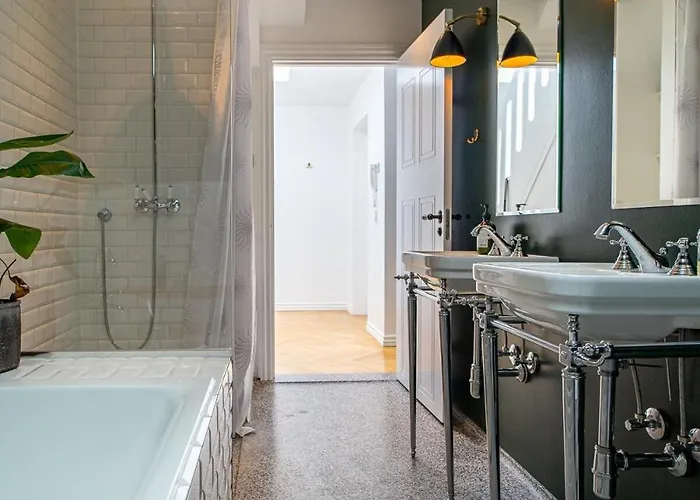 아파트 Penthouse With Panoramic Private Terrace 코펜하겐