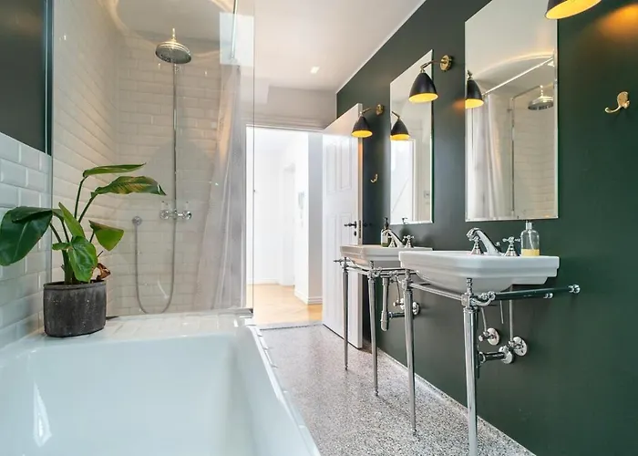 Penthouse With Panoramic Private Terrace 아파트 코펜하겐