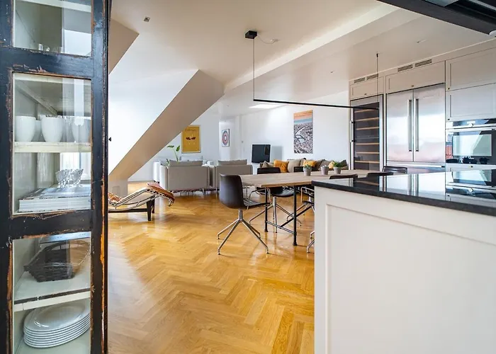 Penthouse With Panoramic Private Terrace 아파트 *